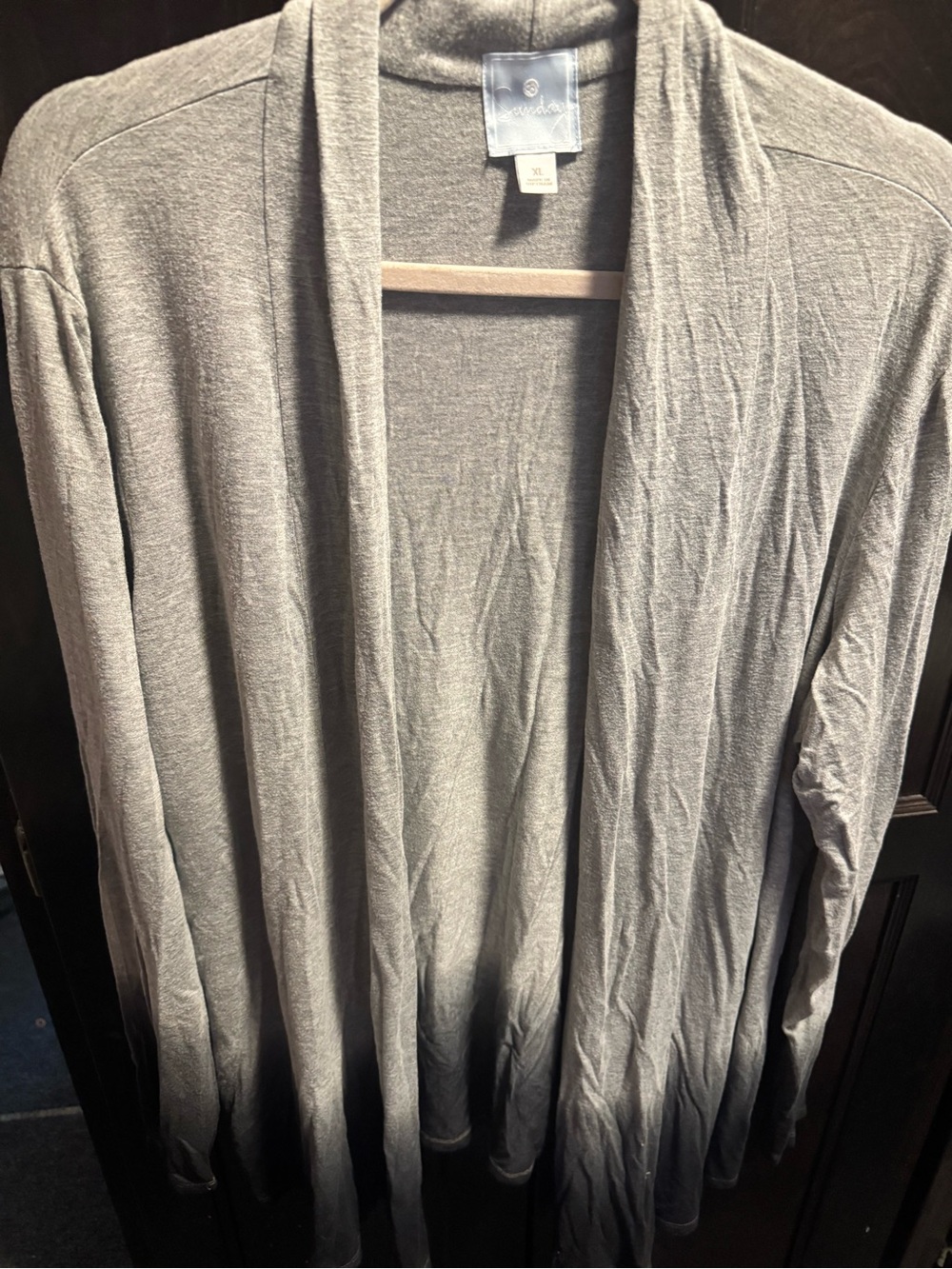Sunday Soft Heather Gray Pullover - XL